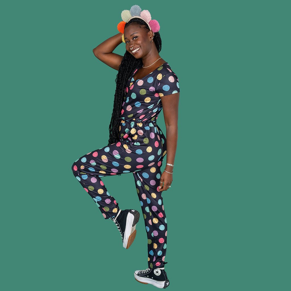 Shona Spot Breastfeeding Jumpsuit | Nursing Jumpsuit | MilkyMoon - Image 2